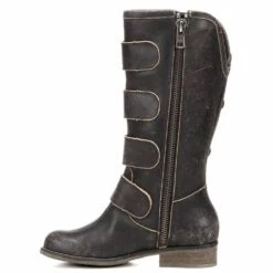 Corral Boots Corral Ladies Distressed Black Straps And Zipper P5079 -CorralCowboyGear 10008724 sole 77c2b0c4 c7b7 444a 85e8 088c940850c3