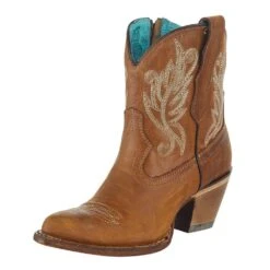 Corral Women`s Golden Embroidered 8in. Boot