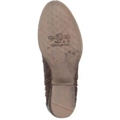 Circle G By Corral Ladies Brown Cutout Shortie Boots Q5019 -CorralCowboyGear 1 99e4db7a 40f4 4843 a249 7899466343f5