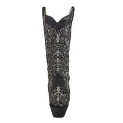 Corral Boots Corral Ladies Black & Grey Inlay Embroidery & Studs Boots A3320 8 Corral Boots Corral Ladies Black & Grey Inlay Embroidery & Studs Boots A3320 -CorralCowboyGear 1 d8bd6917 71a9 4fff 8bc5 73667ae29a9a