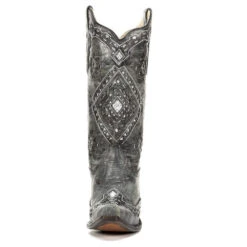 Corral Boots Corral Ladies Brandy Grey Black& Silver Glitter Inlay Boots A2963 -CorralCowboyGear 2 min ada7a696 4329 4141 8641 aefa5f5abfdf