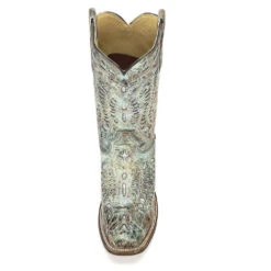 Corral Boots Corral Ladies Sabrina Metallic Bronze & Turquoise Glitter Boots A2955 8 Corral Boots Corral Ladies Sabrina Metallic Bronze & Turquoise Glitter Boots A2955 -CorralCowboyGear 57 61dc96e4 b941 4017 990b a8b2ba17d7f9