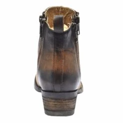 Circle G By Corral Ladies Burnished Brown Double Zipper Bootie Q0025 -CorralCowboyGear 57 91dbc273 7db6 4dc9 baa5 3af92a94d7fb