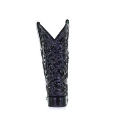 Corral Boots Corral Ladies Black Inlay Embroidered & Stud Square Toe Boots A4128 -CorralCowboyGear 7276db447d4bc260939b9e546cc626e9 d3439c34 8123 401e a52d 3ca6cc14886e