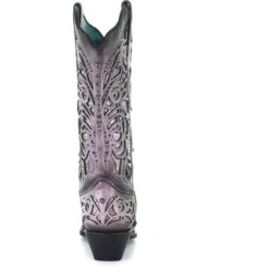 Corral Boots Corral Ladies Grey With Silver Inlay & Studs Embroidered Boots A3939 -CorralCowboyGear A3939 ALTA10 2688x 363476e8 e07c 4dcc 89b5 0c8ed561d69b