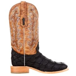 Corral Women's Black Fish Tan Top Boot -CorralCowboyGear A4204 51