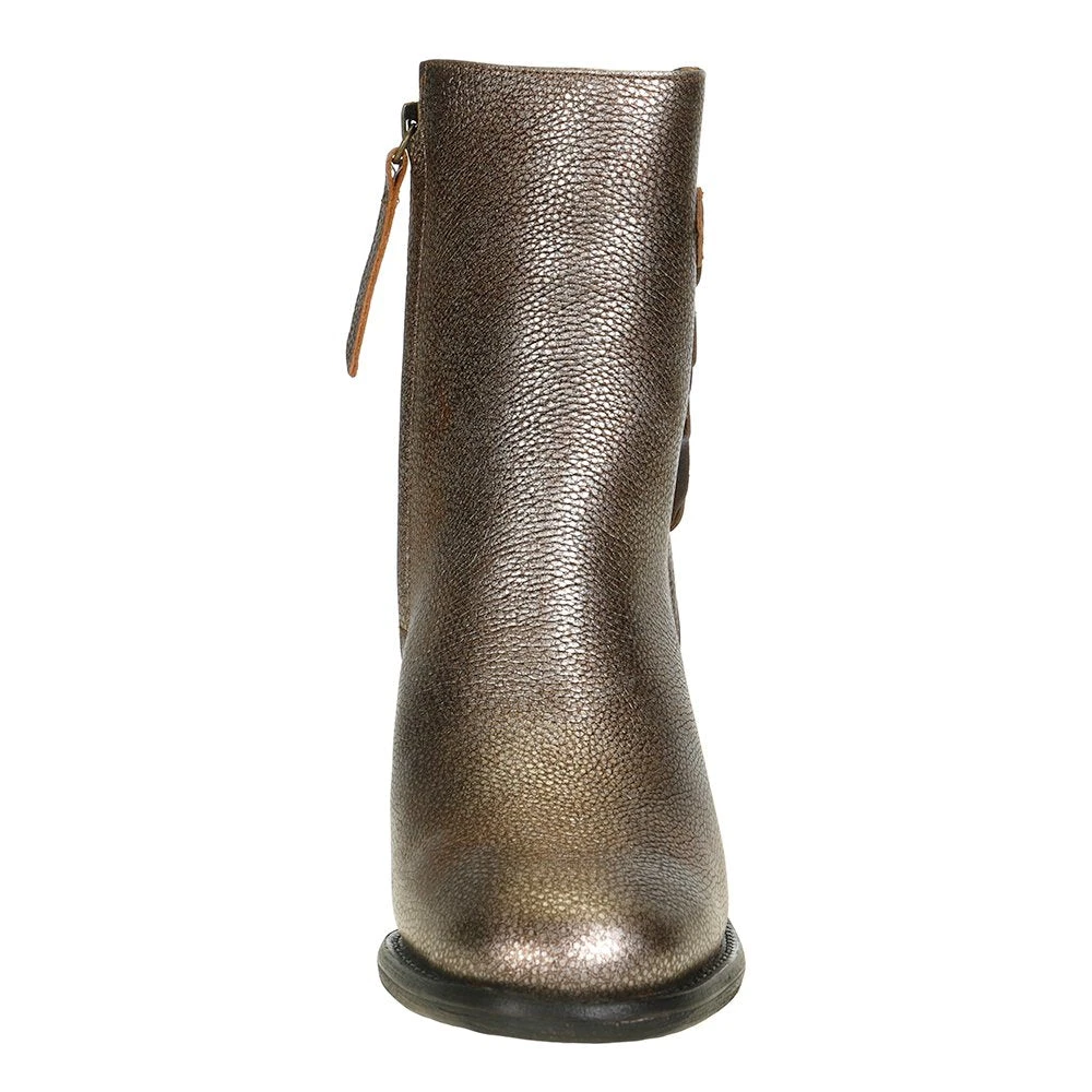 Corral Womens Silver Strap Ankle Bootie 2 Corral Womens Silver Strap Ankle Bootie - Image 2