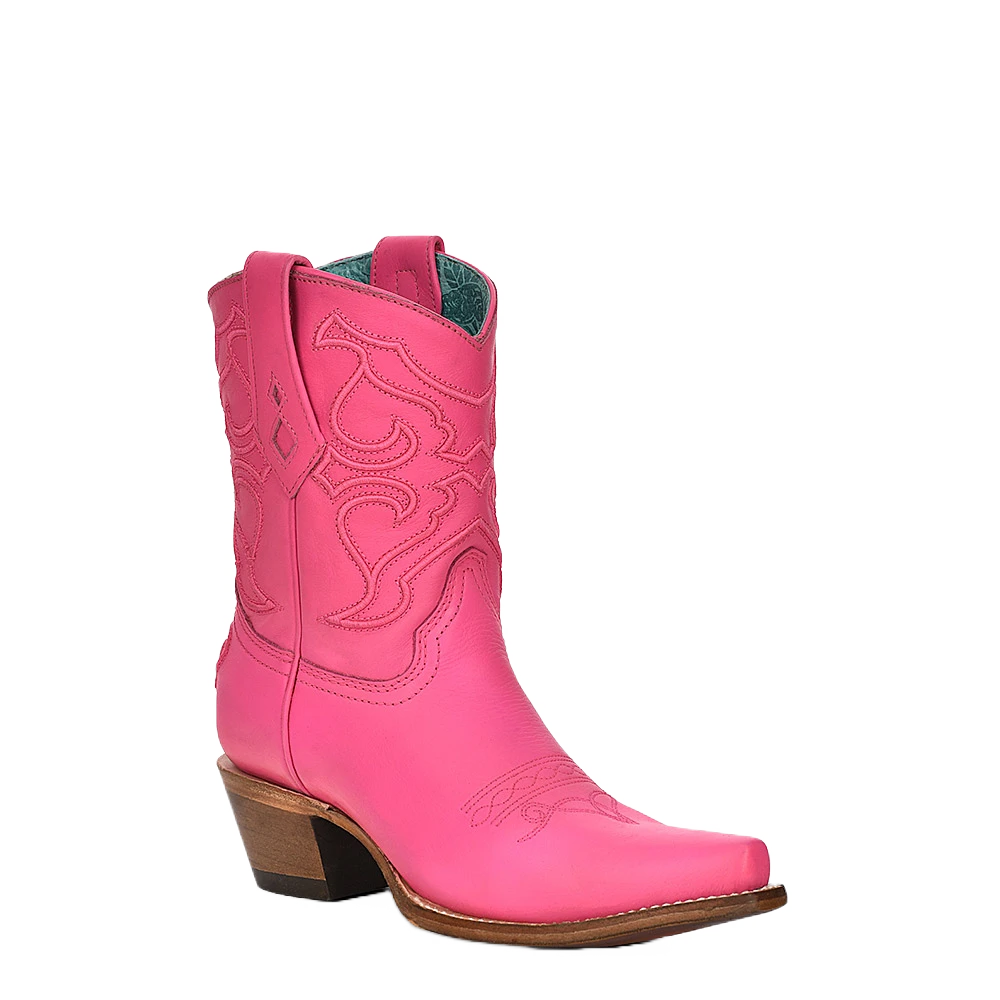 Corral Boots Corral Ladies Embroidery Stitch & Inlay Fuchsia Pink Ankle Boots Z5137 1 Corral Boots Corral Ladies Embroidery Stitch & Inlay Fuchsia Pink Ankle Boots Z5137