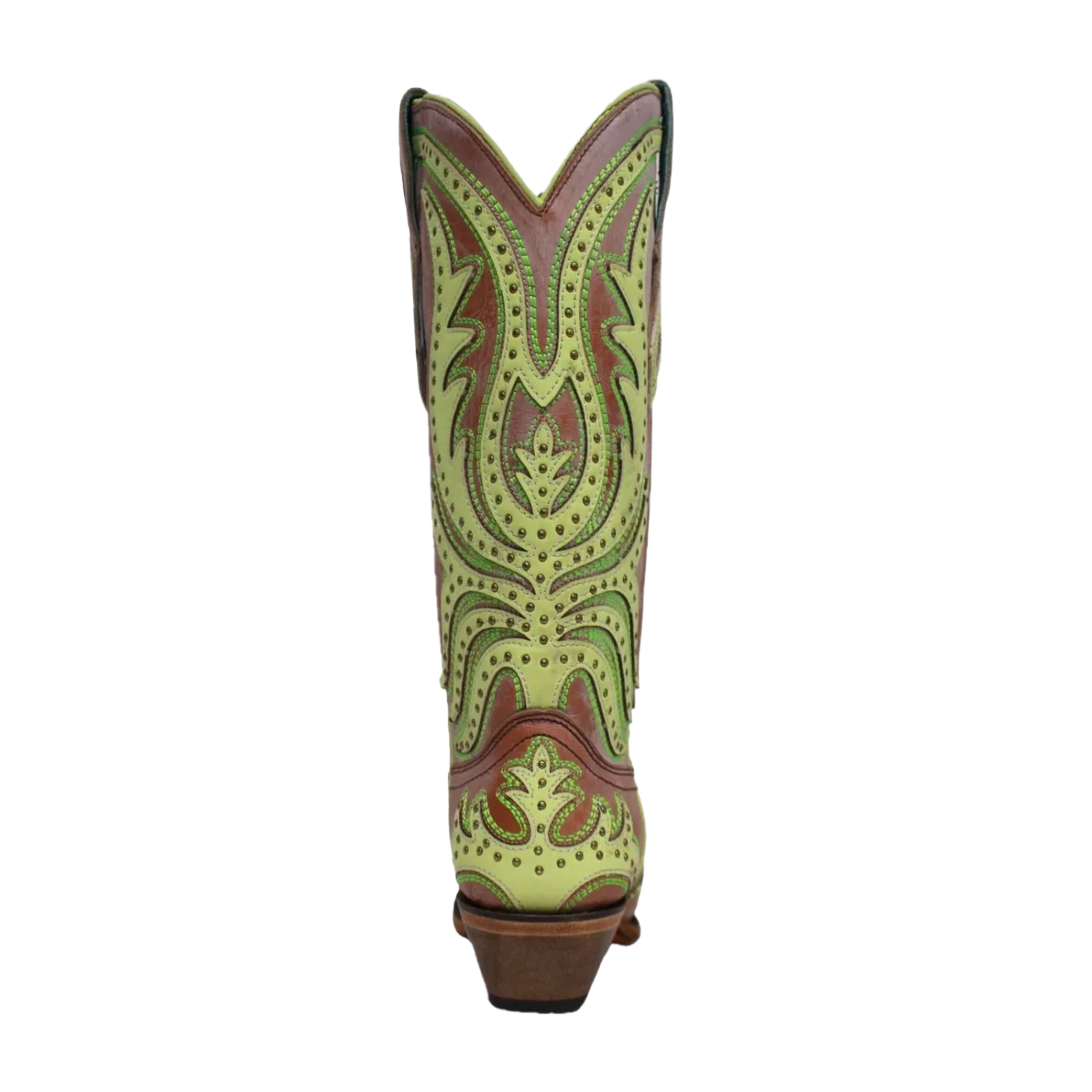Corral Boots Corral® Ladies Lime Green Neon Overlay Fluorescent Embroidery Boots C3971 2 Corral Boots Corral® Ladies Lime Green Neon Overlay Fluorescent Embroidery Boots C3971 - Image 2