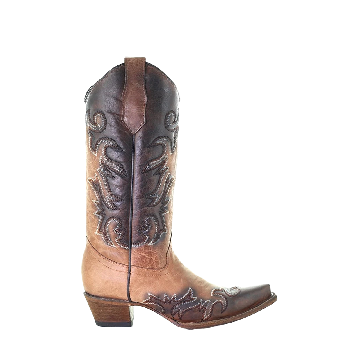 Circle G By Corral Ladies Shedron & Chocolate Embroidered Boots L5665 2 Circle G By Corral Ladies Shedron & Chocolate Embroidered Boots L5665 - Image 2