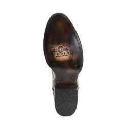 Circle G By Corral Men's Natural Python Embroidery Boots L5685 -CorralCowboyGear l5685outsole